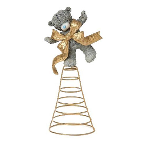 Christmas Wrapped In A Bow Me to You Bear Tree Topper £25.00